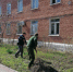 Военными коммунальщиками Воронежской области  проводятся субботники в военных городках. - Богучарский муниципальный район